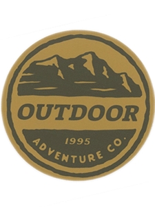 Outdoor Adventure Co Sticker