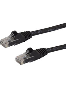 6ft CAT6 Ethernet Cable - StarTech.com  Black Snagless Gigabit