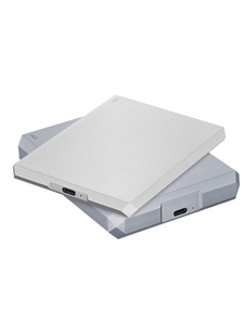 LaCie Mobile Drive 2 TB Hard Drive - 2.5" External - Moon Silver