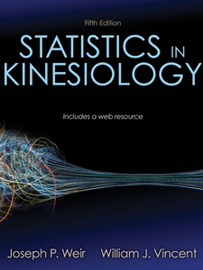 IA:IHP 560: STATISTICS IN KINESIOLOGY