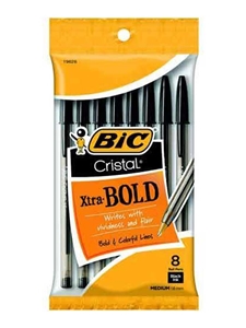 BIC Cristal Xtra-Bold Pen 8pk