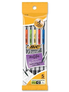 BIC Xtra-Life 0.7mm Mechanical Pencils 5 Pack