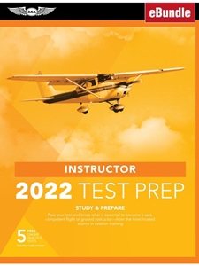 ASA CERTIFIED FLIGHT INSTRUCTOR TEST PREP BOOK/PREPWARE SOFTWARE BUNDLE