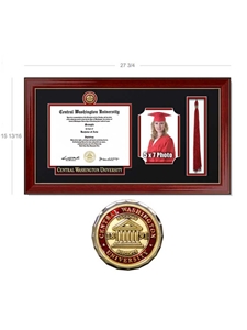 Elite Diploma Frame + Photo + Tassel