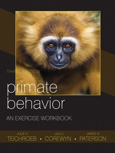 IA:PRIM 513: PRIMATE BEHAVIOR: AN EXERCISE WORKBOOK