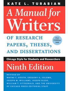 (EBOOK) A MANUAL FOR WRITERS OF RESEARCH PAPERS, THESES, AND DISSERTATIONS