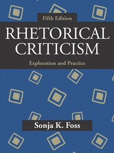 IA:COM 455: RHETORICAL CRITICISM: EXPLORATION AND PRACTICE