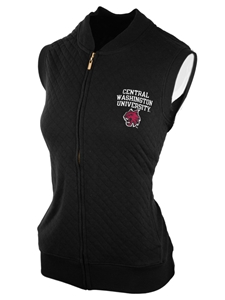 Ladies Central Quilted Vest