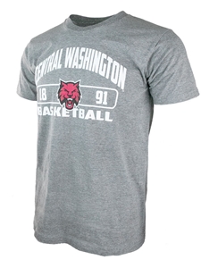 CWU Basketball Gray ClubTee