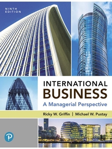 (EBOOK) INTERNATIONAL BUSINESS : A MANAGERIAL PERSPECTIVE