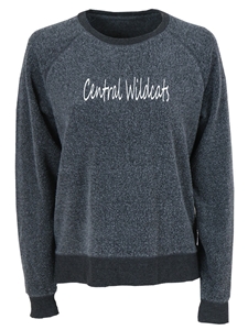 CWU Ladies Reverse Weave Crew Neck