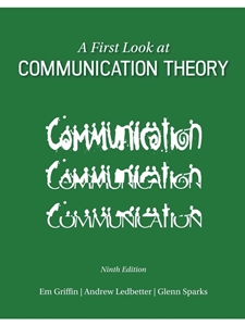 IA:COM 401/ELEF 322: A FIRST LOOK AT COMMUNICATION THEORY