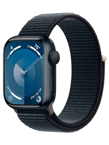 Apple Watch Series 9 GPS 41mm Aluminum Case with Midnight Sport Loop - Midnight