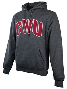 CWU Charcoal Hood W/Jersey Applique