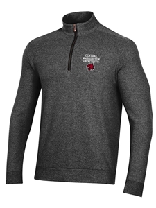 Black Heathered 1/4 Zip