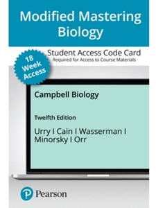 IA:BIOL 181-183: CAMPBELL BIOLOGY -MOD.MASTERING (18W)