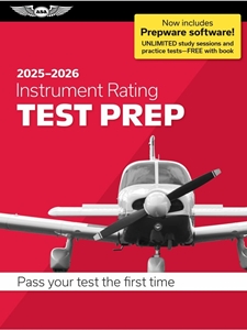 2025/2026 INSTRUMENT RATING TEST PREP W/PREPWARE