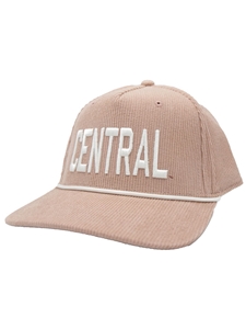 Pink Corduroy Central Hat