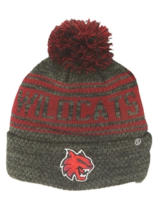 Zephyr Wildcats Pom Beanie