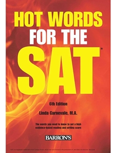 (NO RETURNS - S.O. ONLY) HOT WORDS FOR THE SAT