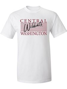 White Cotton Wildcats Tee