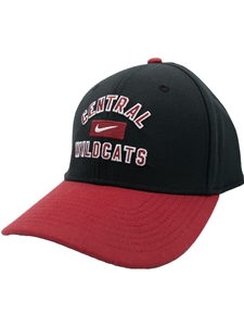 Nike Colorblock Crimson & Black Cap