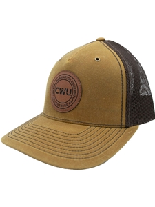 Whiskey Brown Adjustable Mesh Back Hat