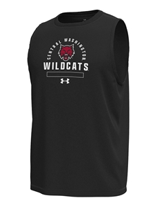UA Black Sleeveless Tech Tee
