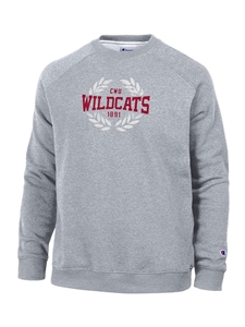 Champion Raglan Gray Crew