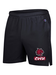Black Woven 5' Short