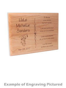 Alder Plaque (Customizable)