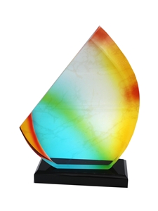 Rainbow Award with Black Base (Customizable)