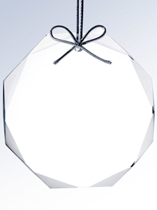 Ornament Crystal Octagon (Customizable)