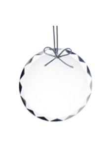 Crystal Circle Ornament (Customizable)