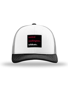 White Trucker Hat With Patch