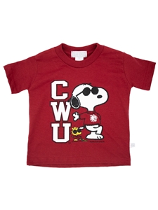Toddler Red Snoopy Tee