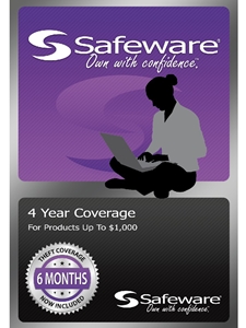 Safeware Purple Card - 4 Year Coverage Up To $1000