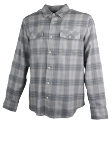 CWU Frost Gray Button Up