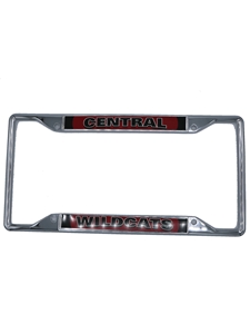 Central Wildcats License Plate Frame