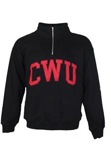 CWU Black 1/4 Zip