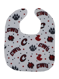 CWU White Bib