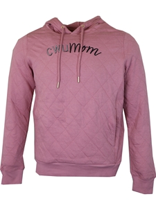 CWU Mom Quilted Rose Pull Over