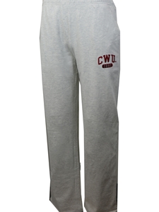 CWU Heather Gray Varsity Pant