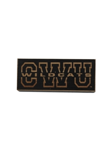CWU Wood Block Magnet
