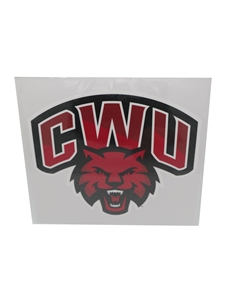 CWU Vinyl Decal
