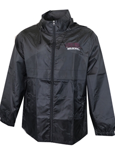 Central Black Windbreaker