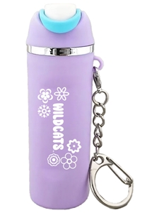 Wildcats Mini Water Bottle Keychain