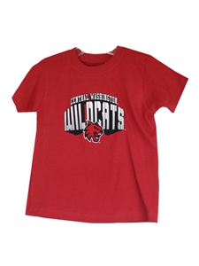 Central Wildcats Crimson Toddler Tee