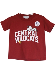 Toddler Snoopy Crimson Tee