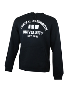 Central Washington Black Nike Hood